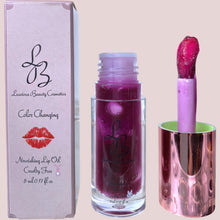 Load image into Gallery viewer, Plum Prism Luscious Lip Oil
